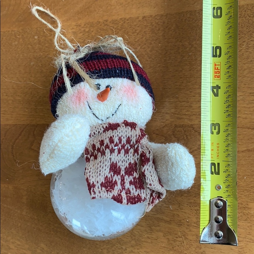 7-piece assorted snowman ornaments - Picture 4 of 9